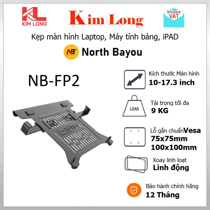 Giá đỡ kẹp NB-FP2 North Bayou - Giá Đỡ Kẹp LAPTOP, MÁY TÍNH BẢNG, IPAD ...