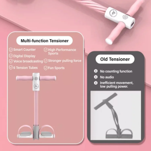 Fitness Equipment Thickened Pipe Diameter Lightweight Grip Durable Large Screen Spring Slim Belly