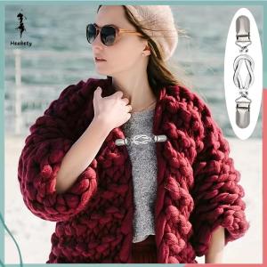 ส่วนลด 10 บาท สำหรับการซื้อ 1 ชิ้น 3ชิ้นคลิปหนีบเสื้อสเวตเตอร์คลิปหนีบชุดวินเทจคลิปหนีบด้านหลังผ้าคาดิแกนมีคลิปหนีบรัดเอว