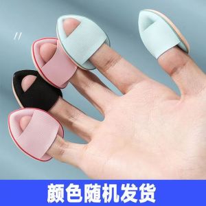 3/6/9 Pcs New mini finger air cushion puff mini makeup Sponge Fingertip Dry Wet Dual-purpose Powder Puff 迷你手指粉扑干湿