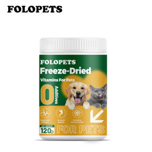 FOLOPETS Vitamin Kucing Protein Tinggi 120gr untuk Penambah Nafsu MakanBerat BadanGembul