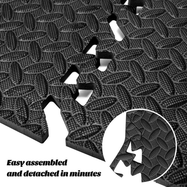 12 Pack Exercise Mat,Eva Foam Gym Mat,Flooring Mats for Gym Equipment,Exercising,Yoga,Camping