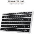Satechi Slim X1 bàn phím phát sáng Bluetooth đa cặp (Bạc) (1 vùng) (tương thích với iMac, macbook, iPad và các thiết bị Mac khác kể từ 2012). 