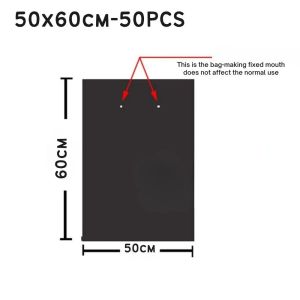 Beg Sampah Besar Tahan Lasak Trash Bags Heavy Duty Extra Strong Leak-Proof Tear-Resistant Garbage Home Kitchen Beg 大号垃圾袋