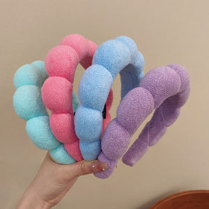 INS Style Sponge Headband for Women Cloud Sponge Hairband for Face Washing Makeup Removal Shower COD