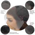 ARIETIS Ombre Highlight Lace Front Wigs Human Hair 250 Density 12A Body Wave Honey Blonde P4/27 13x4 Glueless HD Lace Frontal Wigs for Black Women Pre Plucked Bleach Knots With Baby Hair 28 Inch. 