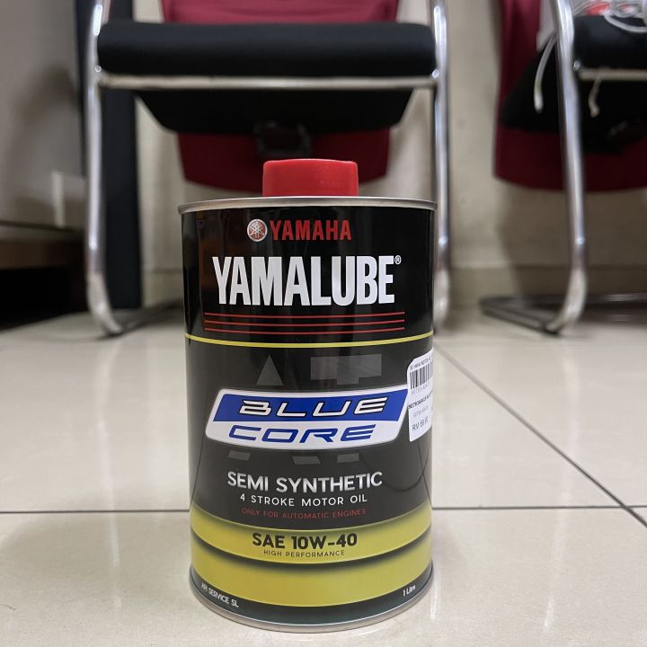 YAMALUBE 10W40 BLUE CORE MINYAK PELINCIR ENJIN YAMALUBE (HLY) SAE 10W ...