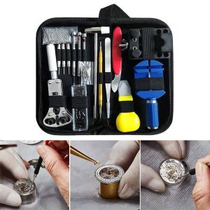 NEXTYOO 144/147PCS có túi xách Công cụ sửa chữa đồng hồ Công cụ tháo lắp Đa chức năng Bộ công cụ sửa chữa Chất lượng cao Công cụ mở đồng hồ Sửa chữa đồng hồ