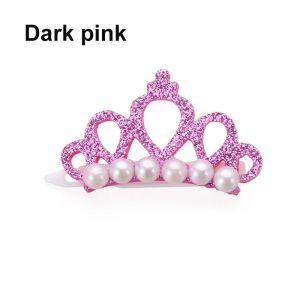 LIWU Pearl  Pet Supplies Pet Headwear Cat Grooming Puppy Accessories Crown Shape Hair Clip Bow-tie Hairpin Dog Bowknot