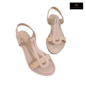 Nicholas Edison Flats Benive Sandal Tali Wanita Terbaru Elastis Slip on Casual Strappy