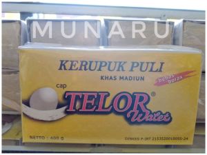 Kerupuk Puli Cap Telor Walet Khas Madiun Lempeng Kerupuk Beras Nasi