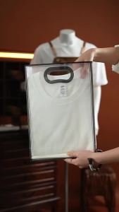 夏季男装230克重磅纯棉短袖t恤男宽松纯色打底衫潮牌体恤白色衣服