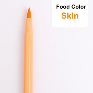 10 Colors Edible Food Marker Pens With Edible Glitter Powder for Strawberry Cocktail Drink Macaron Cake Cupcake Fondant Dessert DIY Baking Decorating Supplies
