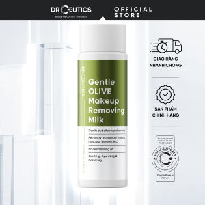 DRCEUTICS Phiên Bản Nâng Cấp Sữa Tẩy Trang Olive Làm Sạch Makeup Kem Chống Nắng Gentle OLive Makup Removing Milk 100ml