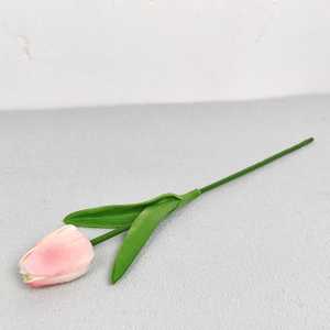 Unico PBP69 Tanaman Hias Tangkai Bunga Tulip Buatan Bahan Tangkai Besi Bunga PU Artificial Flower Ornamen Hiasan Dekorasi Ruangan Meja Rumah COD