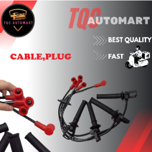 Proton Exora Spark Plug Cable Set Premium Quality Ignition Plug Wires Kabel Spark Plug Nyalaan Kereta PW810910