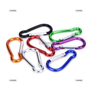 [COD] CAHNG พวงกุญแจอลูมิเนียมห่วงเกี่ยวคาราบิเนอร์ห่วงรูปตัว D พวงกุญแจคลิปหนีบคาราบิเนอร์ตะขอสำหรับตั้งแคมป์