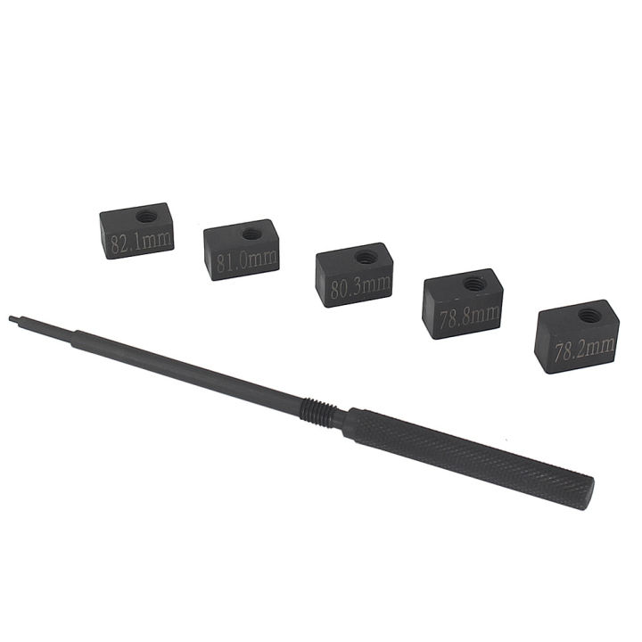 Yoursme Injector Height Gauge Kit For Detroit Diesel Series 50 & 60 Engines - 5 Block Set With Knurled Handle - View #2