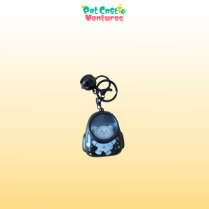 Keychain Pet Kitten Backpack Keychain Pendant Gift