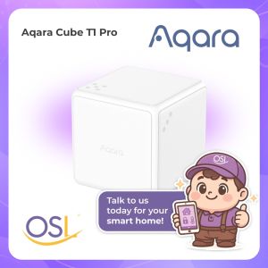 【GLOBAL】AQARA Cube T1 Pro 3.0 - All Around Compatibility - Scene Mode Side and Action - 2 Years Warranty