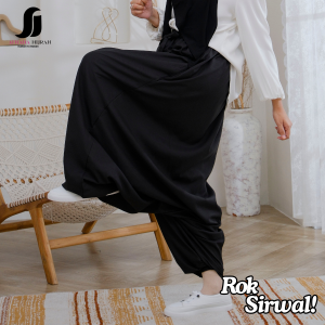 Byafhada - Rok sirwal Akhwat longgar nyaman anti tersingkap terbaru