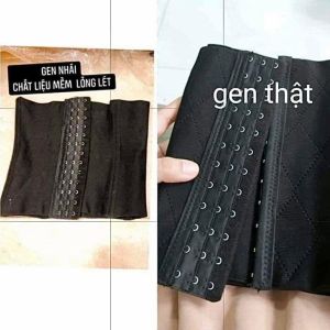 Đai nịt bụng giảm mỡ Amy Sline quấn bụng định hình siết eo tương thích với mẹ bỉm sau sinh 24cm màu đen nude