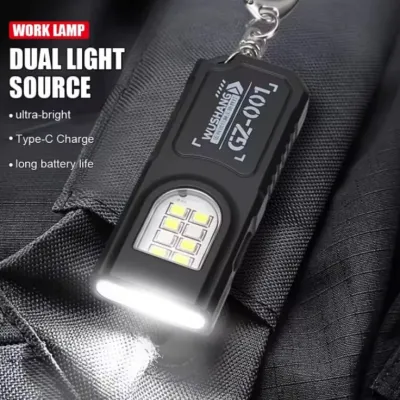 SENTER LED MINI GANTUNGAN KUNCI COCOK UNTUK CAMPING / SENTER LED GANTUNGAN KUNCI
