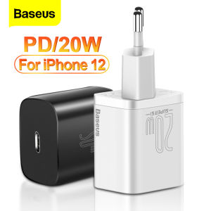 Baseus PD 20W Fast Charger Super Si USB C Charger สําหรับ iPhone 13 12 Pro Max Fast Charging สําหรับ Apple Watch Samsung Xiaomi