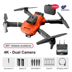 drone 2023 anti nabrak | drone murah keren | drone kamera hp jarak jauh original | drone 4k gimbal murah | drone terbaik untuk pemula murah | drone stabil untuk pemula | Mini Drone E100 Upgrade 4k Professional HD Dual Camera Fpv WiFi Drone Dengan Obstacle