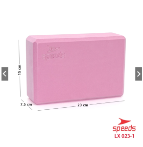 023-1 SpeedsYoga Blok Prick Pilates EVA Brick Foam Alat Fitness Yoga rumahan