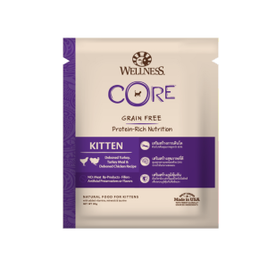 [สินค้าตัวอย่าง] อาหารแมวพรีเมี่ยม WELLNESS CORE: มีให้เลือกหลายสูตรทุกช่วงวัย (แมวเด็ก - แมวโต)