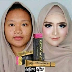 FOUNDATION MAKE UP COVER SPF 30 WATERPROOF / COVERAGE MAKEUP FOUNDATION BASE NATURAL