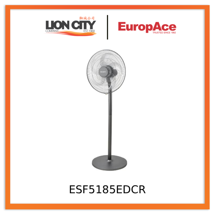 EuropAce ESF5185EDCR 18” DC Stand Fan with Remote | Lazada Singapore