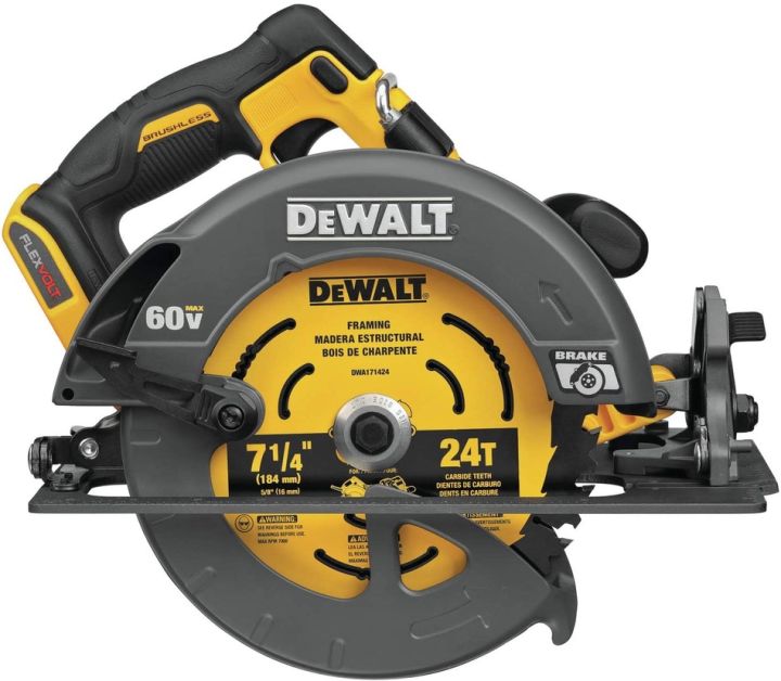 DeWALT DCS578B FLEXVOLT® 60V MAX BRUSHLESS 7-1/4 CORDLESS