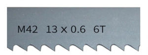 1140 1735 1826 2240 2750mm M42 Bi-Metal Band Saw Blade 13 19mm Bimetal Bandsaw Blade Cutting Hardwood Metal 1/2" 3/4" Saw Blade