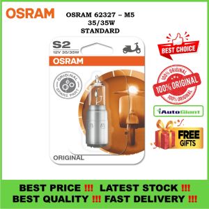 LAMPU SIGNAL OSRAM 62327 - M5 12V 35/35W STANDARD