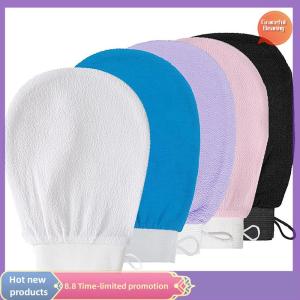 Graceful Moroccan Shower Exfoliating Glove Hammam Bath Body Cleaning Scrub Massage Mitt Kessa Peeling Towel Glove