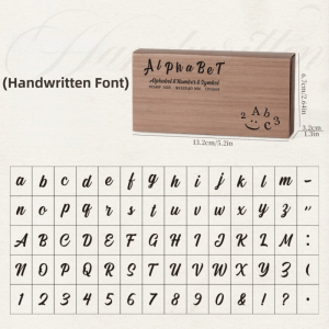 ILOIQD 70Pcs Precise Number Wooden Rubber Stamp Set Wooden Handle Vintage Symbol Stamp Set Numbers Symbols Classic Letter Number Stamp Card Making