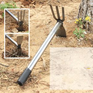 2in1 Hoe Plough Cangkul Bajak Mini FULL Stainless Steel