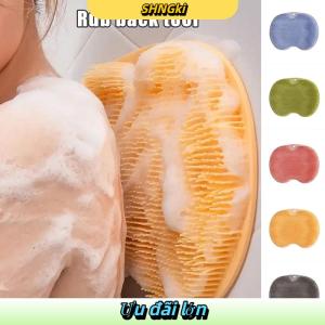 SHNGki Massage Mat Back Scraper Cleaning Brush Shower Feet Cleaner Wash Mat Multifunction Sucker Wall Mat Rub Foot Arms Body Bath