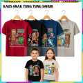 Baju Kaos Anak Motif Tung Tung Tung SAHUR Unisex bahan katun lembut Terbaru - Tangkasap. 
