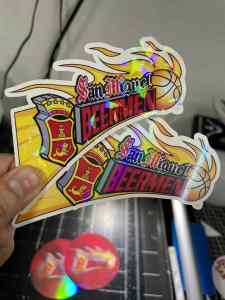 SAN MIGUEL BEERMEN LOGO PREMIUM STICKER LOGO BUY 1 TAKE 1 STICKER (waterproof scratch proof)