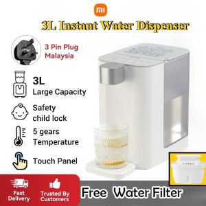 XM T2 Home and office Desktop Instant Hot Water Dispenser with 3L water tank Mini and Portable Tea Making Bar One-button Inteligent Speed Heating 4-stage Temperatura Electric Kette Recommended