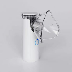 Lung Detox Handheld Nebulizer Mini Poratable Machine Rechargeable Low Noise For Kids And Adults Breathing Problems