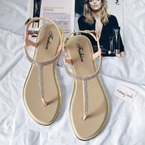 Wanita selesa sandal Flat dalaman & luaran selipar kasual tidak tergelincir biasa (Comfortable Women Flat Sandals indoor & outdoor Casual Slippers Non-slip Regular Fit)