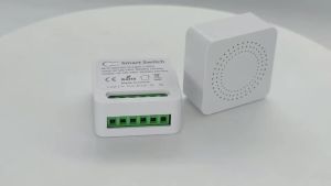 (HD1)eWeLink WiFi switch smart switch supports eWeLink APP and is compatible with Alexa and Home voice control. Suis WiFi eWeLink suis pintar menyokong aplikasi eWeLink dan kawalan suara Alexa Home.