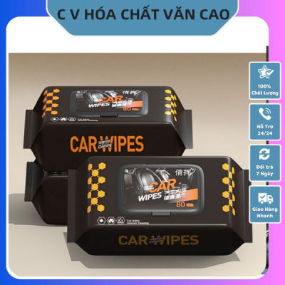 Khăn Ướt Lau Nội Thất Ô Tô Làm Sạch & Bảo Vệ, Bảo Dưỡng Và Làm Bóng Nội Thất Ô Tô, Vệ Sinh Đồ Da, Giày,Túi Túi, Áo Da
