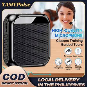 YAMY amplifier Voice with mic Mini Bluetooth speaker microphone Amplifier Booster Wired