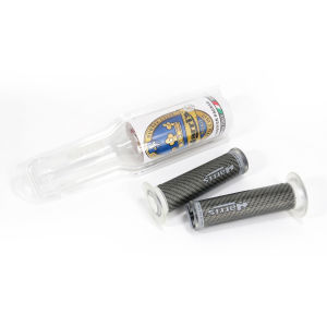 【LOCAL STOCK】HANDLE GRIP SET CARBON ️WITH BAR END UNIVERSAL FIT MOTORCYCLE HANDLEBAR GRIP ANTI SLIP COMFORT GRIP