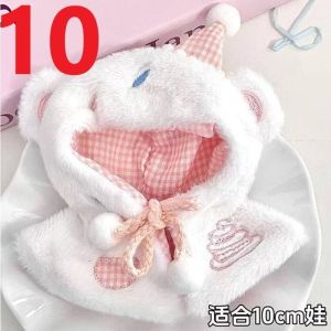Plush Cape DollS Clothes Outfit Accessories For 10cm Idol Dolls Clothing Gift Love and Deepspace Xavier Zayne Rafayel ralayo Sylus Qin Che Shen Xinghui Li Shen Qi Yu